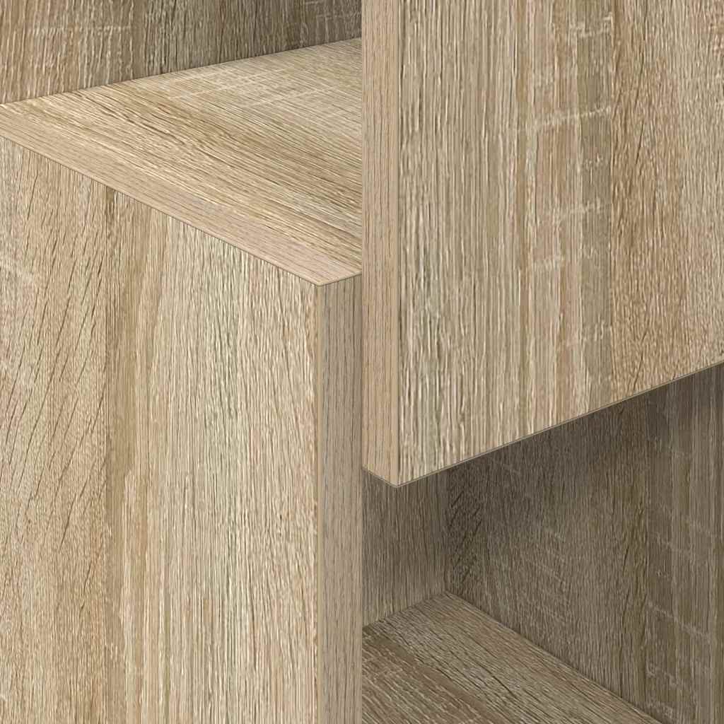 Kutni ormarić Sonoma hrast 25,5x25x80cm Konstruirano drvo