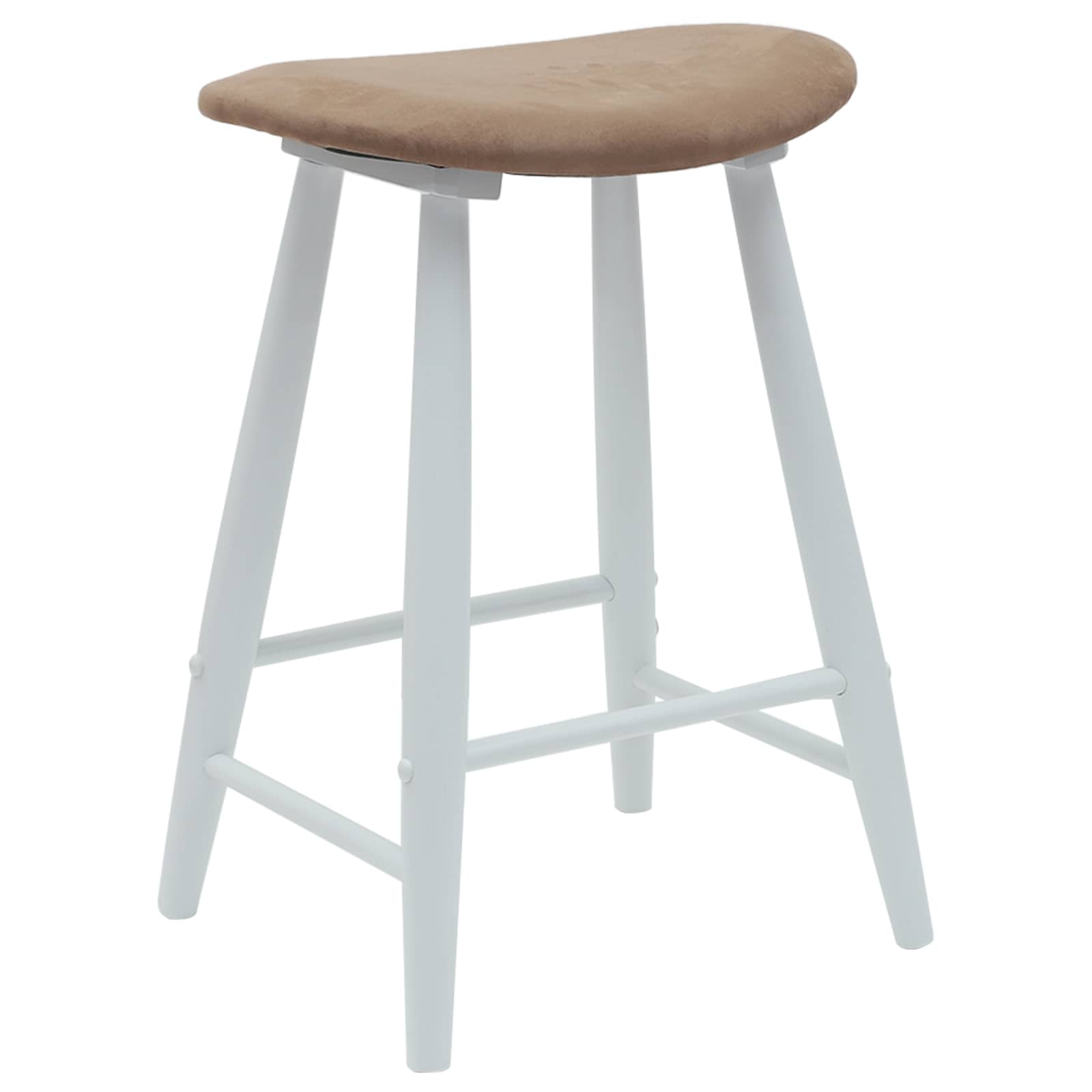 Trpezarijske stolice 2 pcs Bijelo 46 x 37 x 63 cm