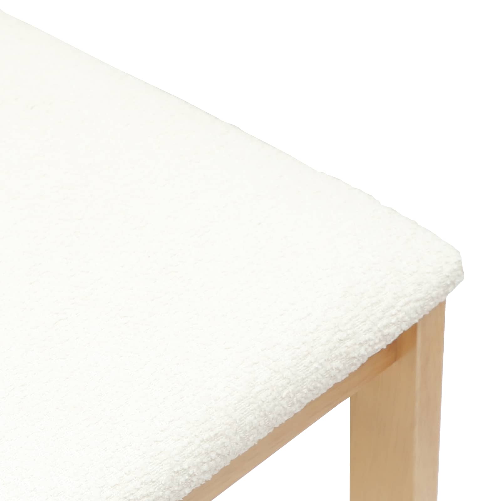 Trpezarijske stolice 2 pcs Prirodna 40 x 47,5 x 99,5 cm
