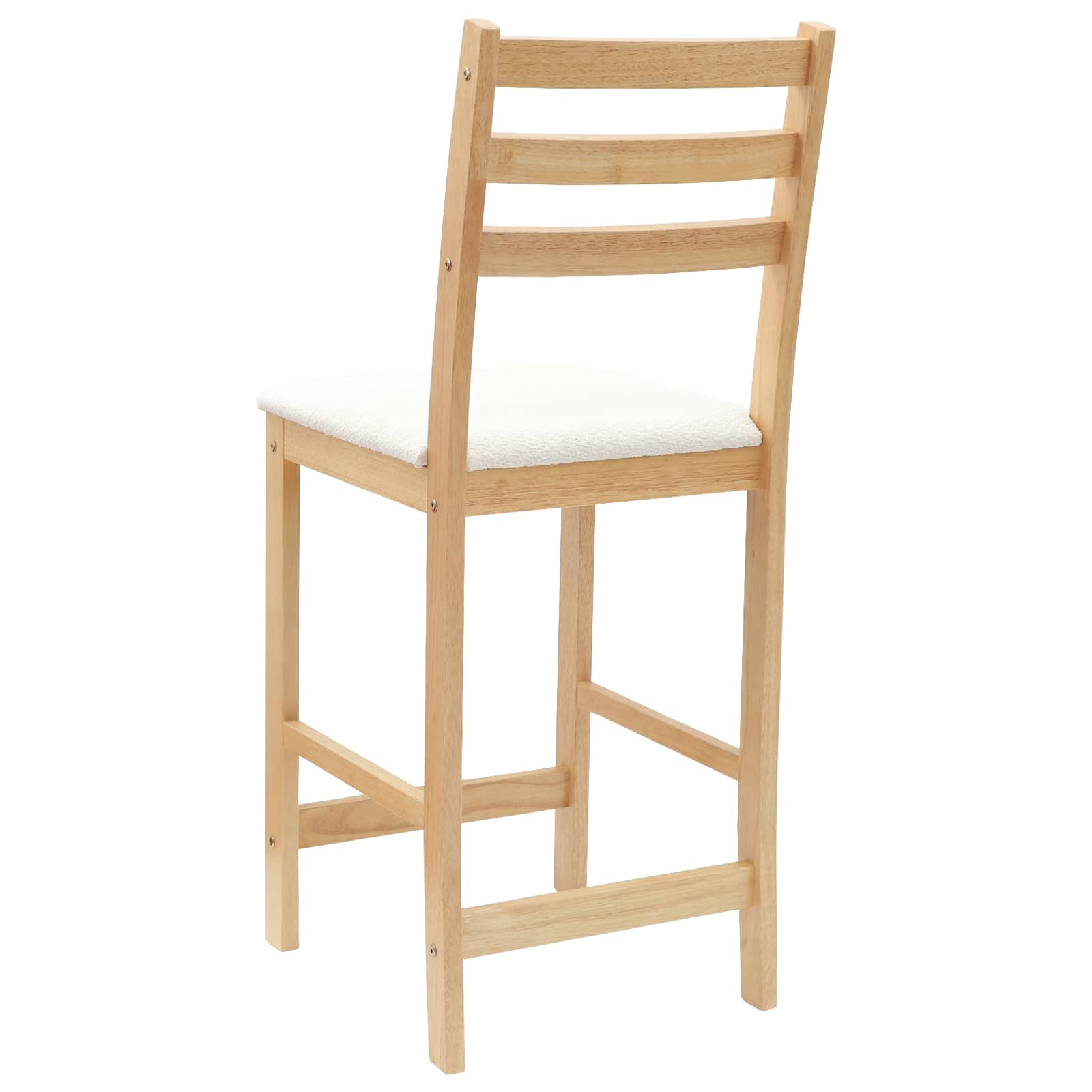 Trpezarijske stolice 2 pcs Prirodna 40 x 47,5 x 99,5 cm