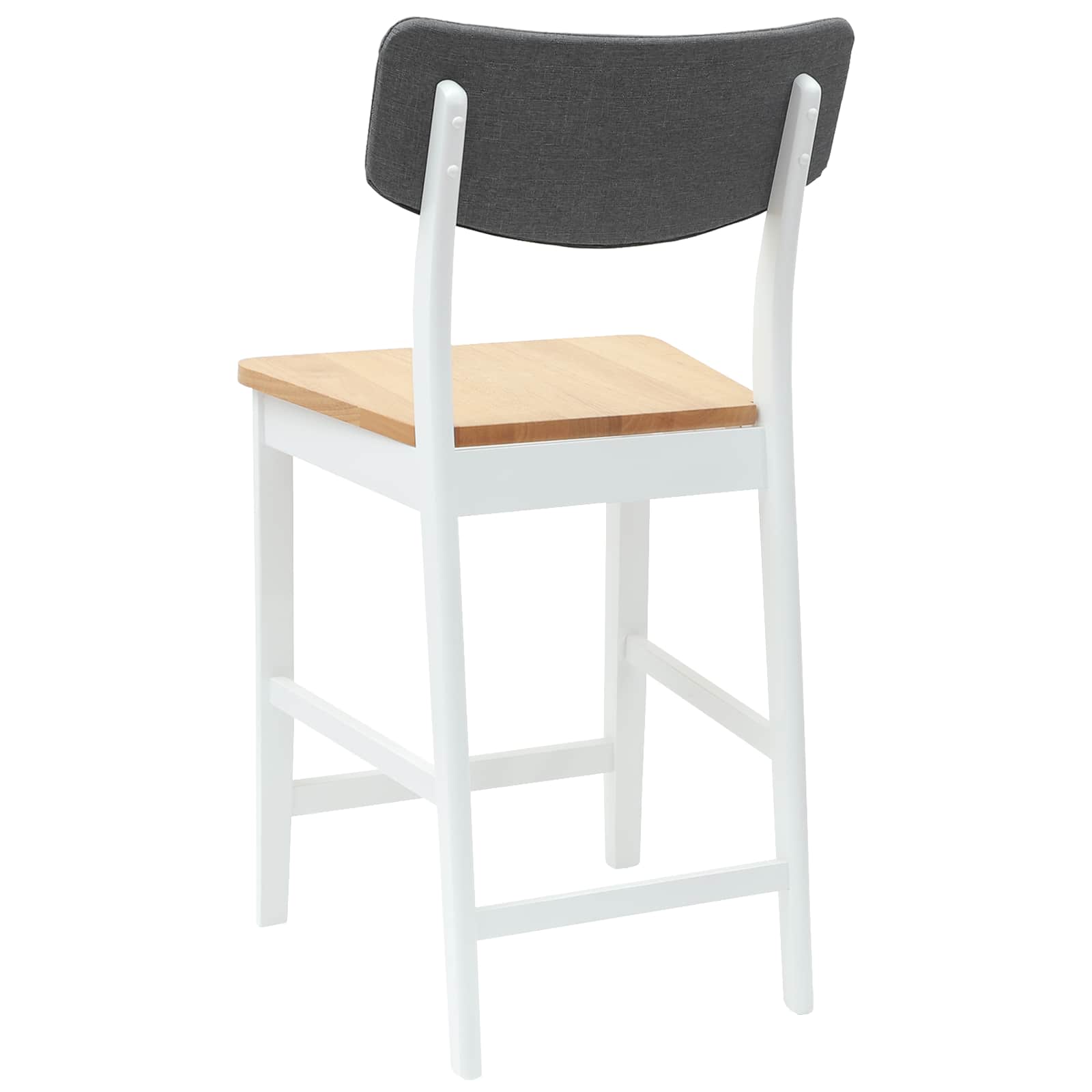 Trpezarijske stolice 2 pcs Bijelo 48 x 49 x 95 cm