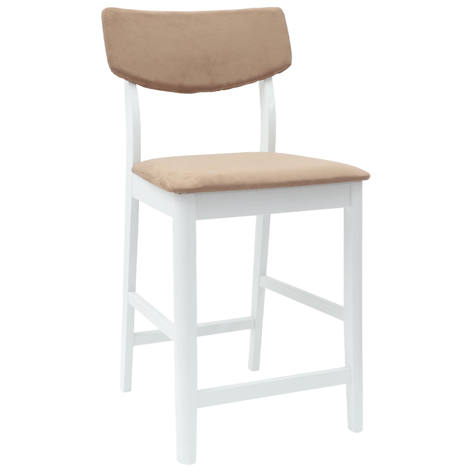 Trpezarijske stolice 2 pcs Bijelo 48 x 49 x 95 cm