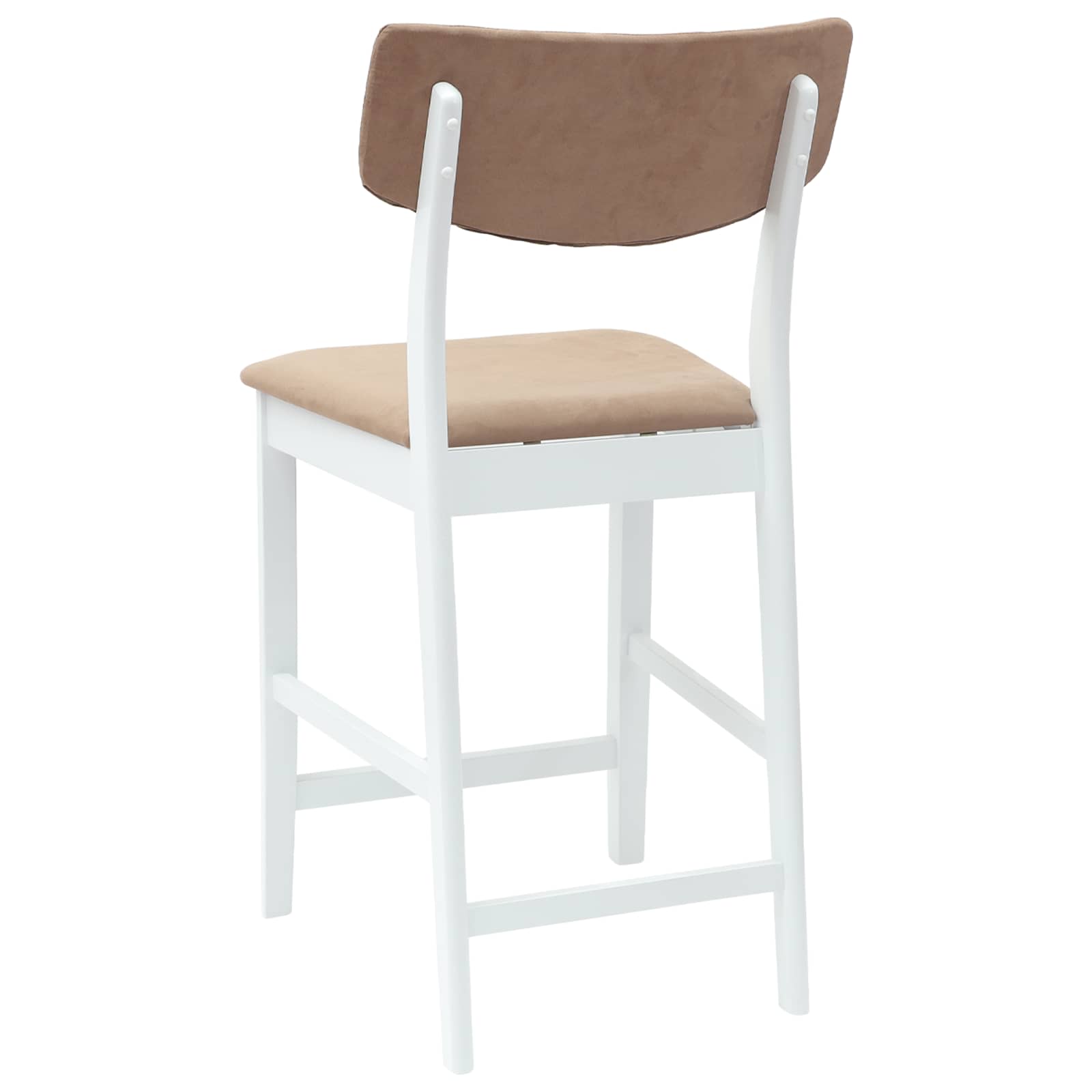 Trpezarijske stolice 2 pcs Bijelo 48 x 49 x 95 cm
