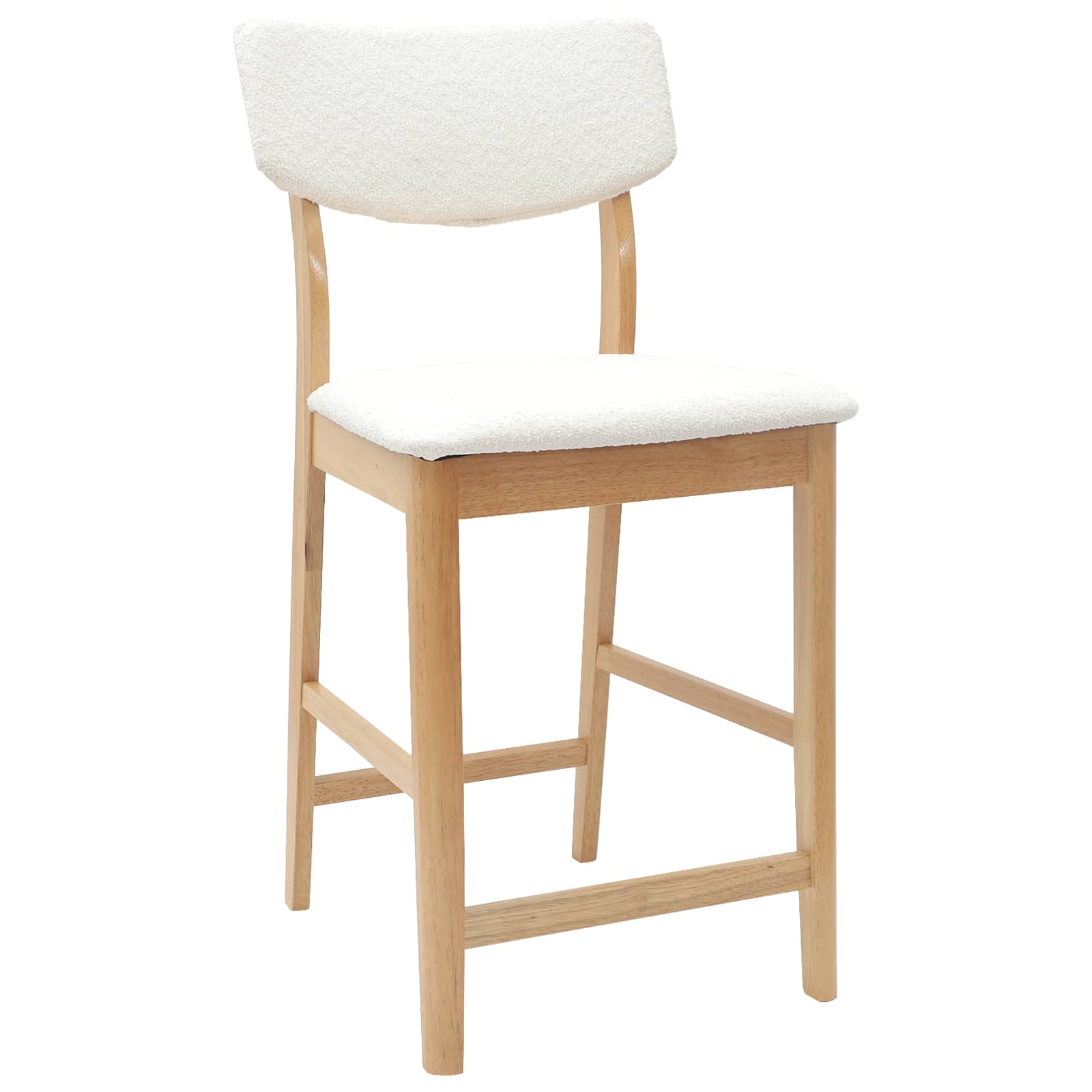 Trpezarijske stolice 2 pcs Prirodna 48 x 49 x 95 cm