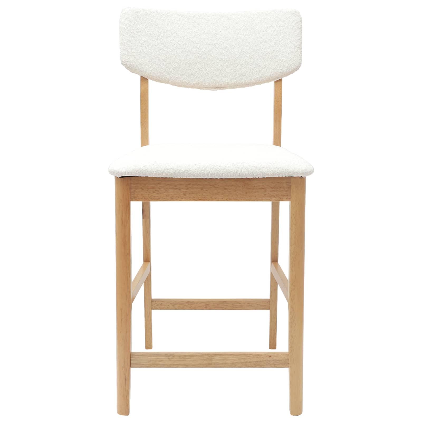 Trpezarijske stolice 2 pcs Prirodna 48 x 49 x 95 cm