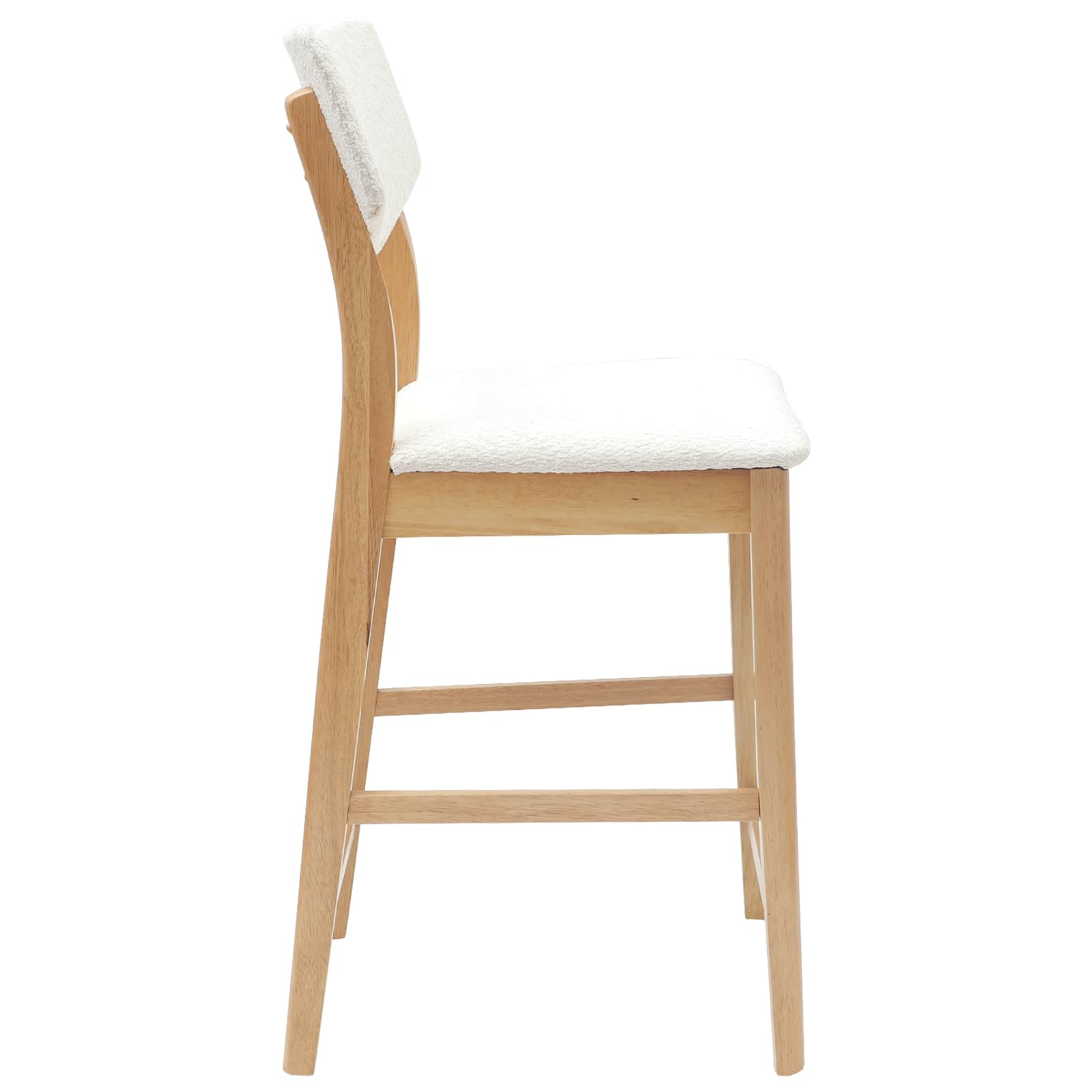 Trpezarijske stolice 2 pcs Prirodna 48 x 49 x 95 cm