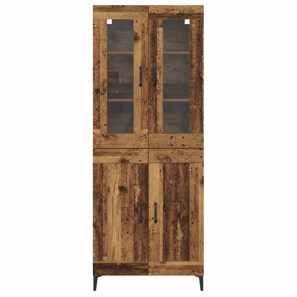 Highboard Staro drvo 69,5 x 34 x 180 cm Konstruirano drvo