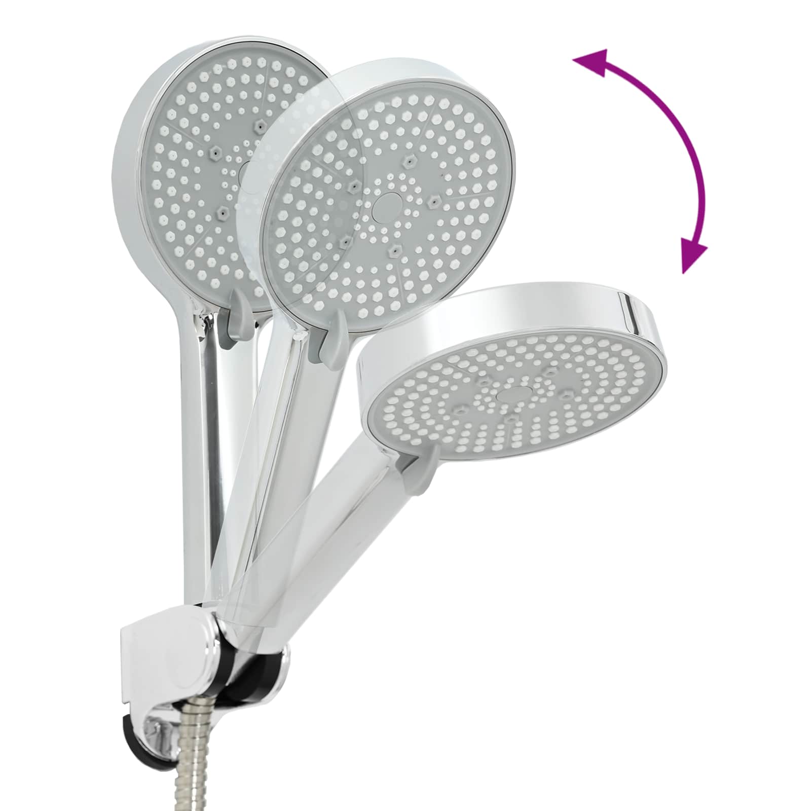 Set glave tuša Krom G 1 / 2 inča Mjed