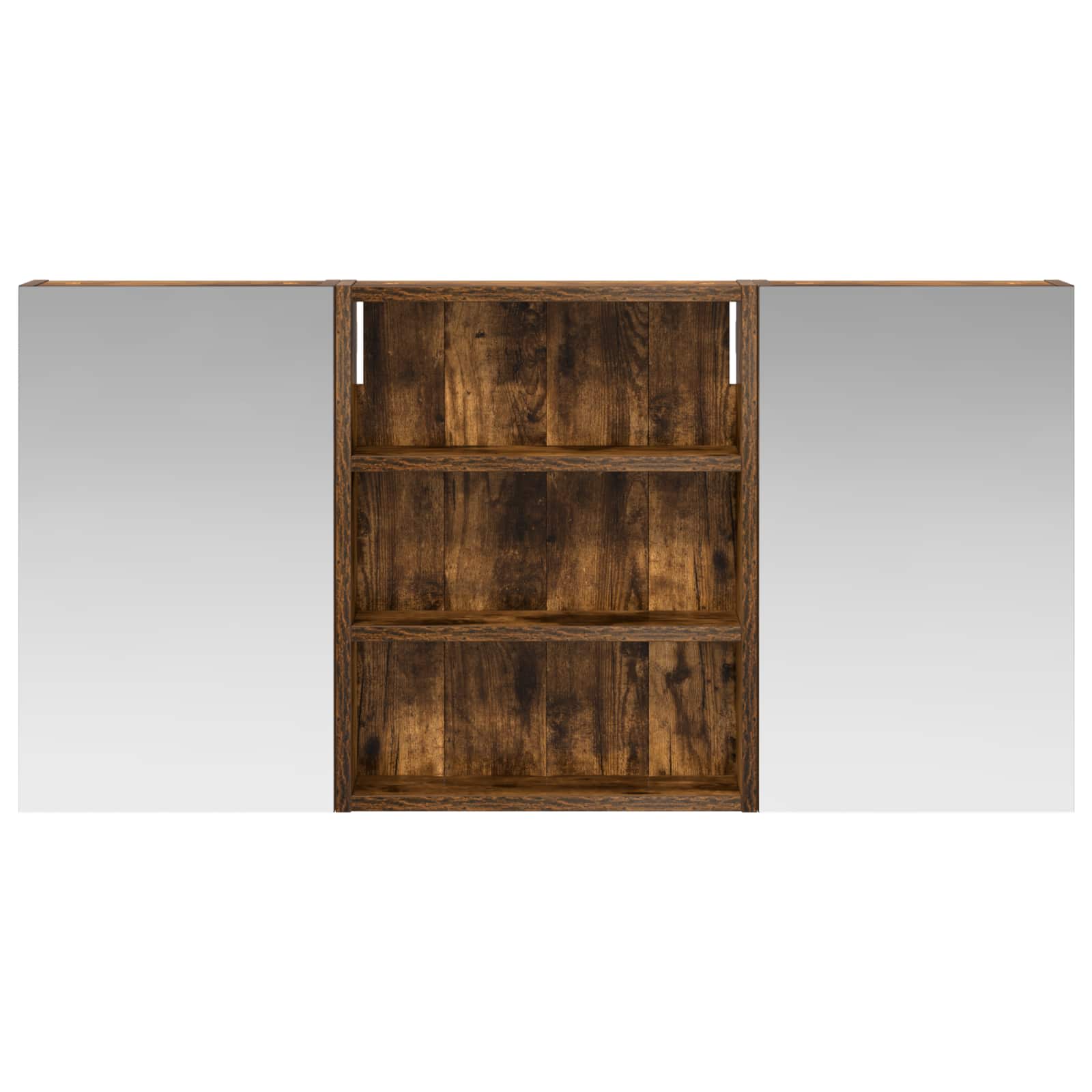 Set ormarića za kupaonicu s policom 3 pcs 100 x 10,5 x 50 cm