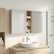 Set ormarića za kupaonicu 3 kom. 120 x 14,5 x 70 cm