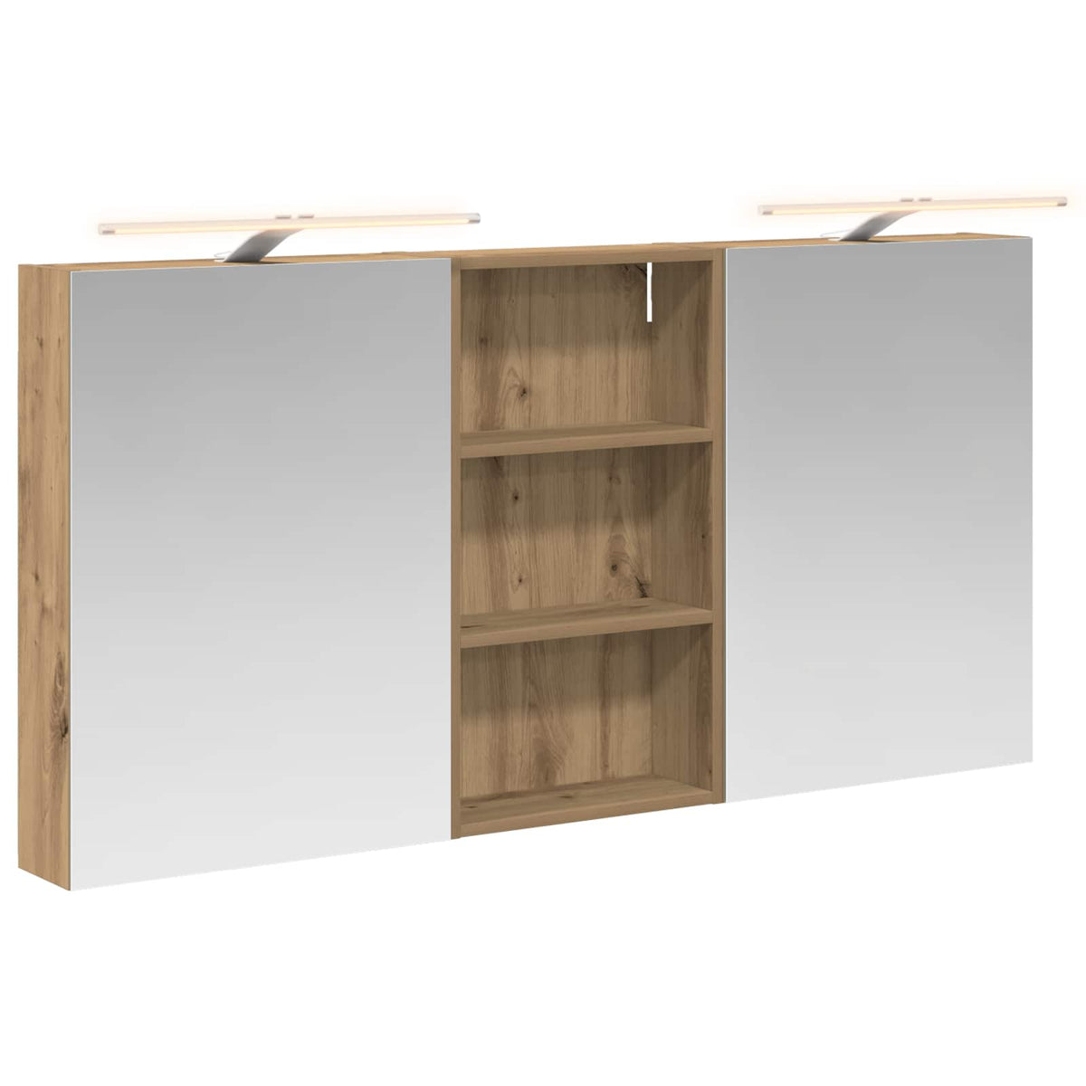 Set ormarića za kupaonicu 3 kom. 140 x 14,5 x 70 cm