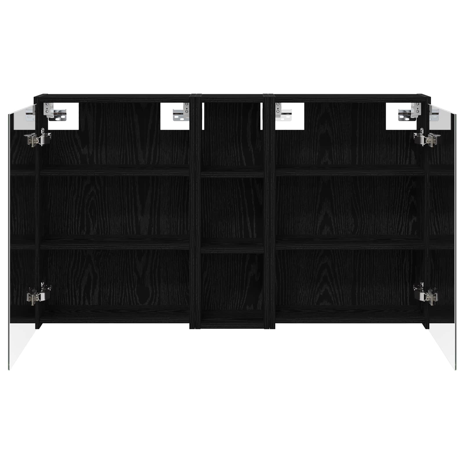 Set ormarića za kupaonicu 3 pcs 106 x 16 x 62,5 cm