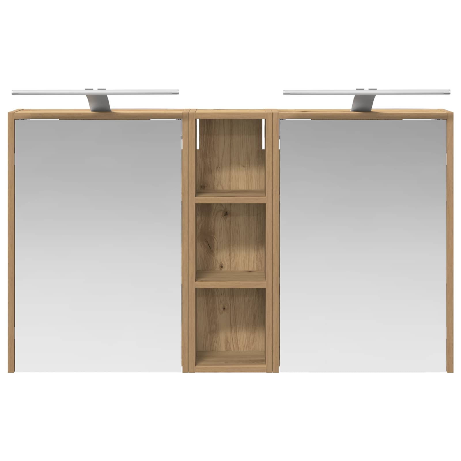Set ormarića za kupaonicu 3 pcs 106 x 16 x 62,5 cm