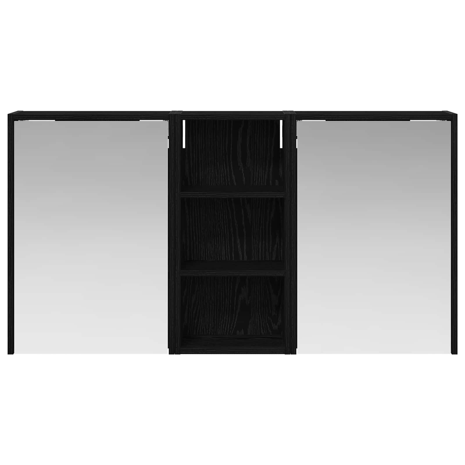 Set ormarića za kupaonicu 3 pcs 116 x 16 x 62,5 cm