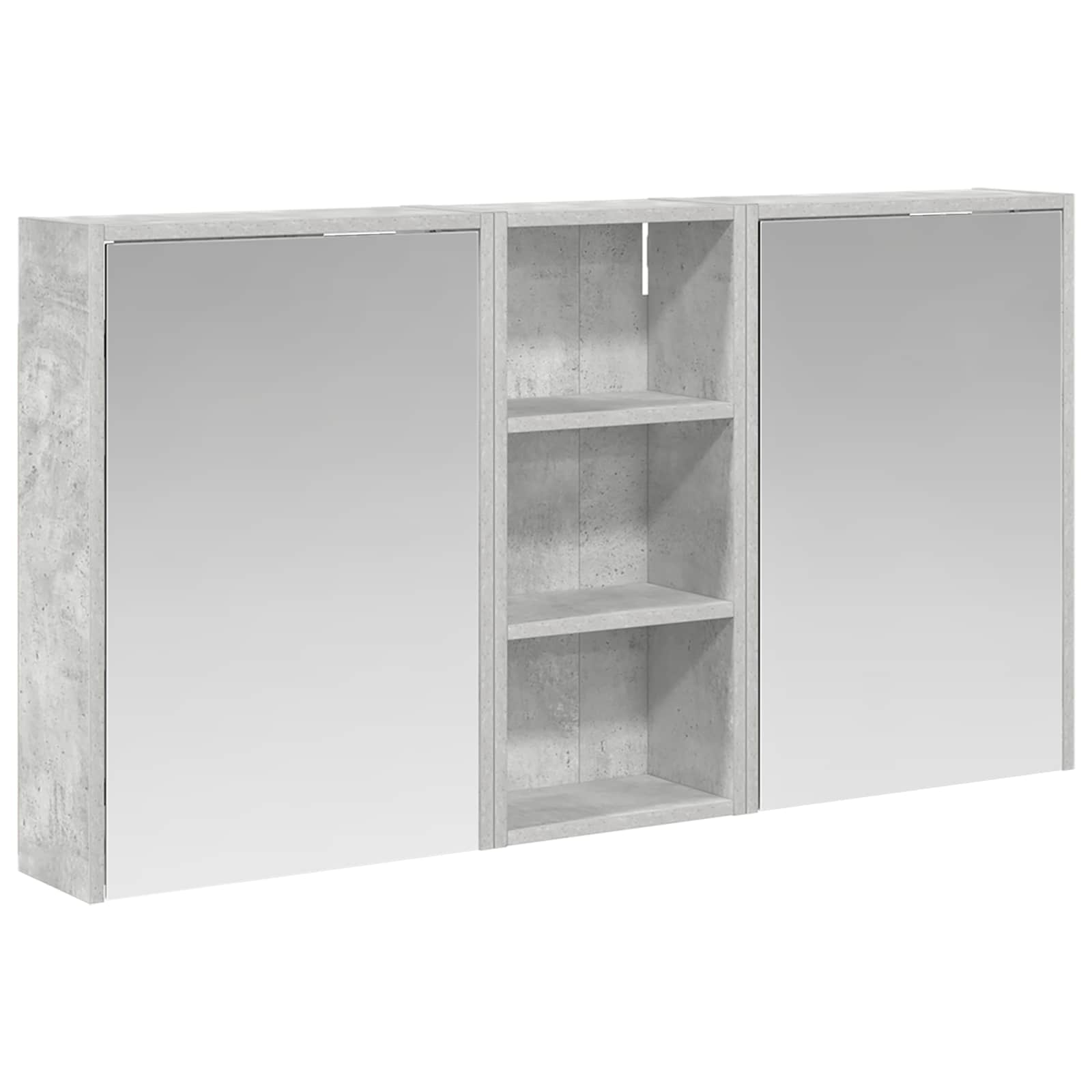 Set ormarića za kupaonicu 3 pcs 116 x 16 x 62,5 cm