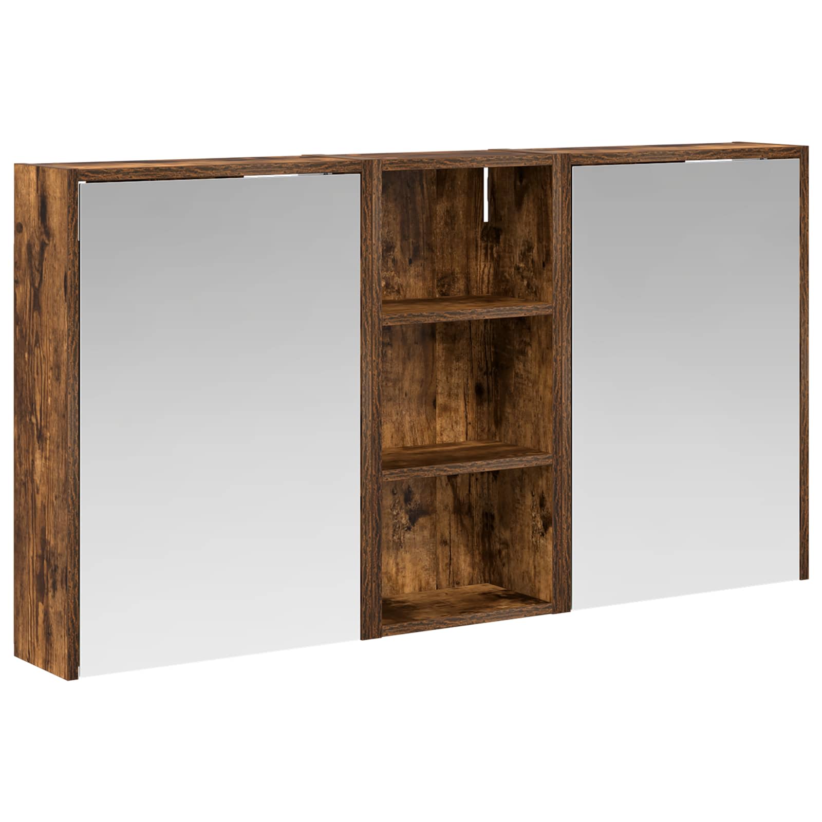 Set ormarića za kupaonicu 3 pcs 116 x 16 x 62,5 cm