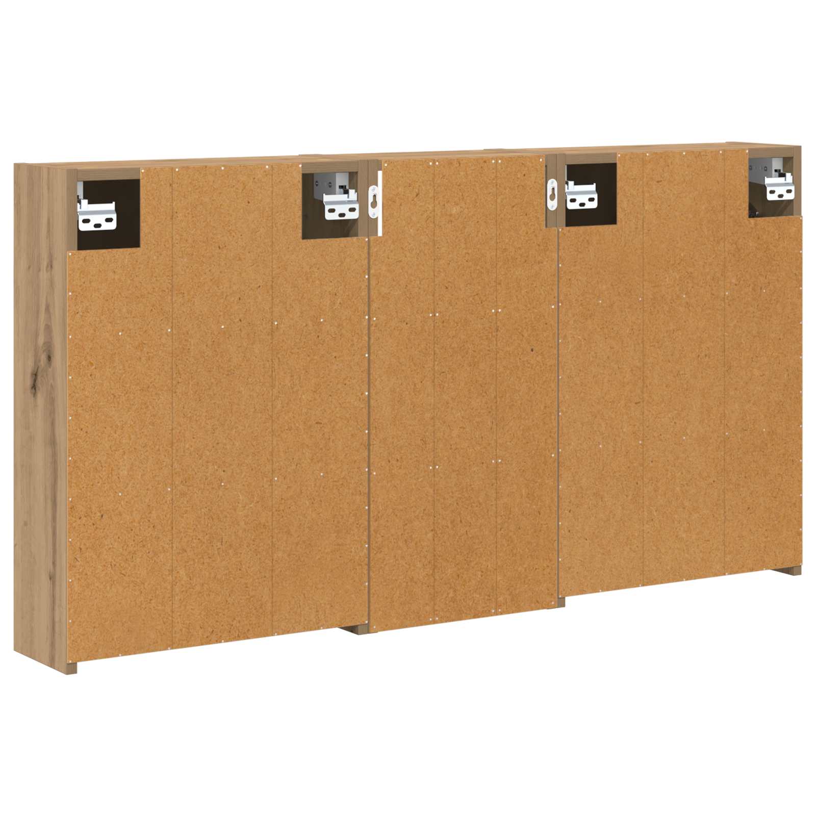 Set ormarića za kupaonicu 3 pcs 116 x 16 x 62,5 cm