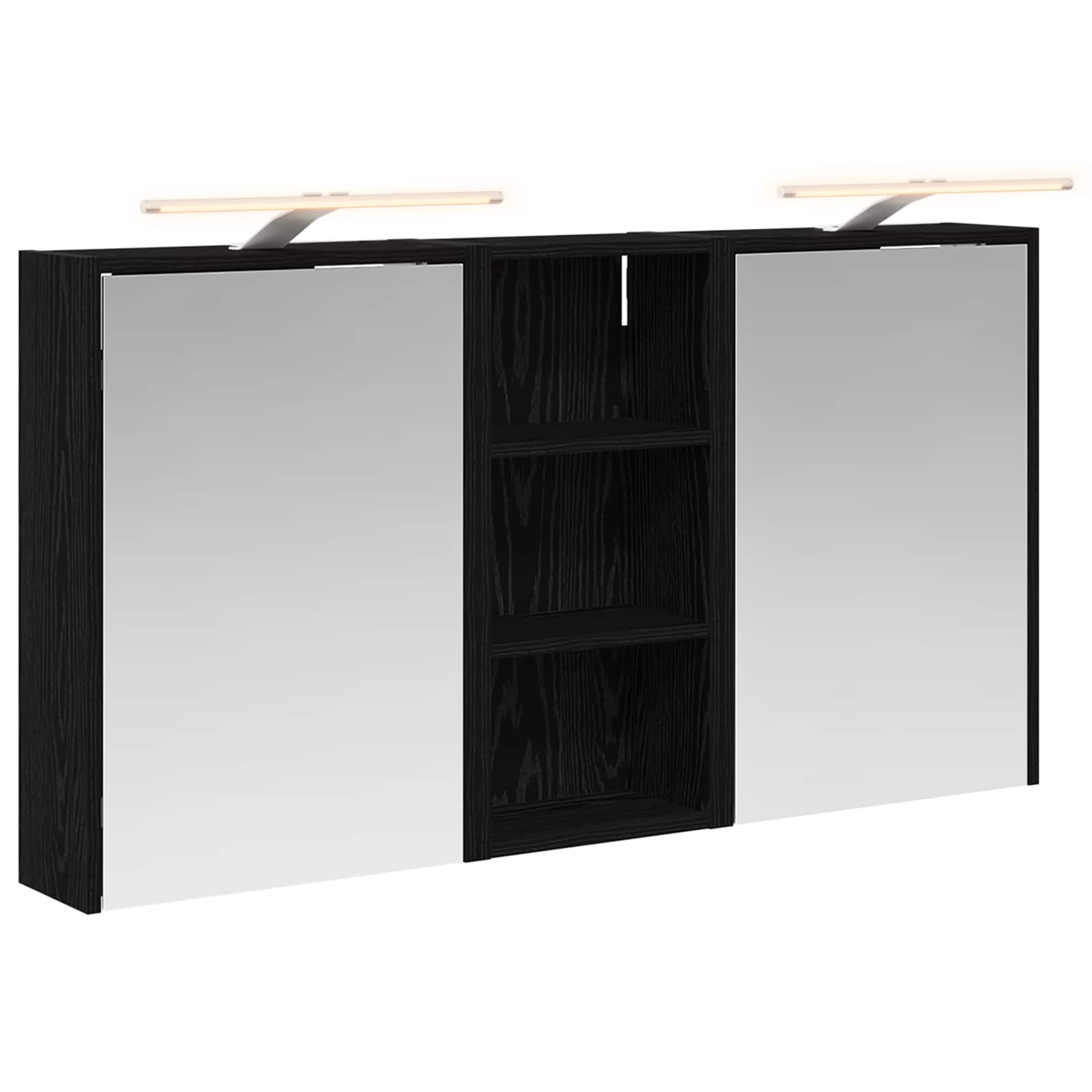 Set ormarića za kupaonicu 3 pcs 116 x 16 x 62,5 cm