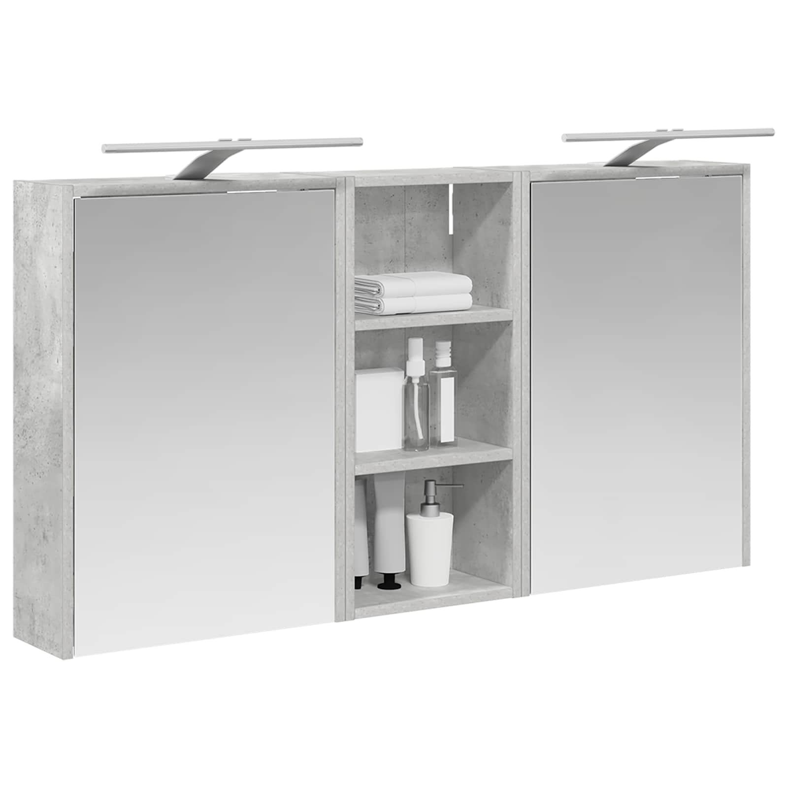 Set ormarića za kupaonicu 3 pcs 116 x 16 x 62,5 cm