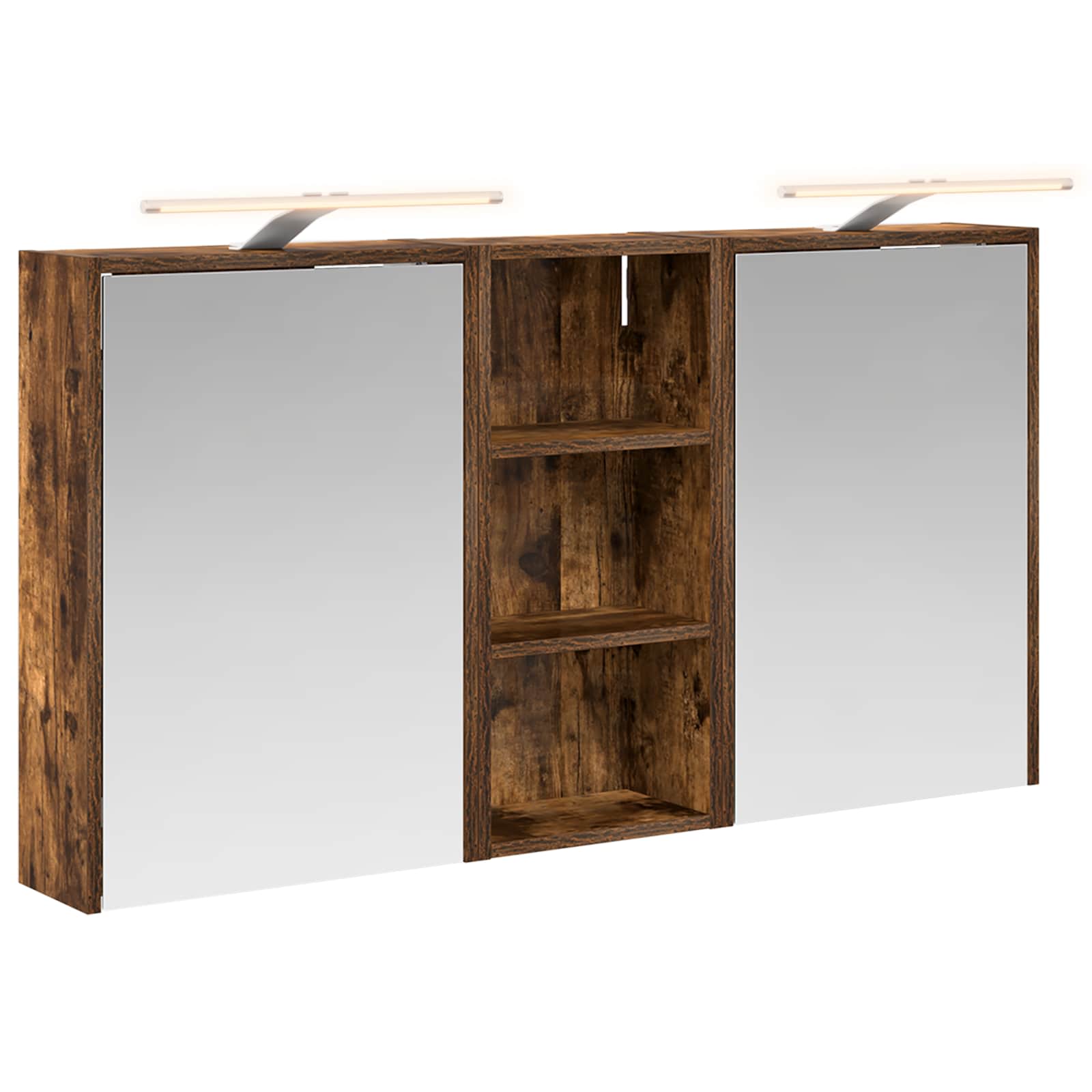 Set ormarića za kupaonicu 3 pcs 116 x 16 x 62,5 cm