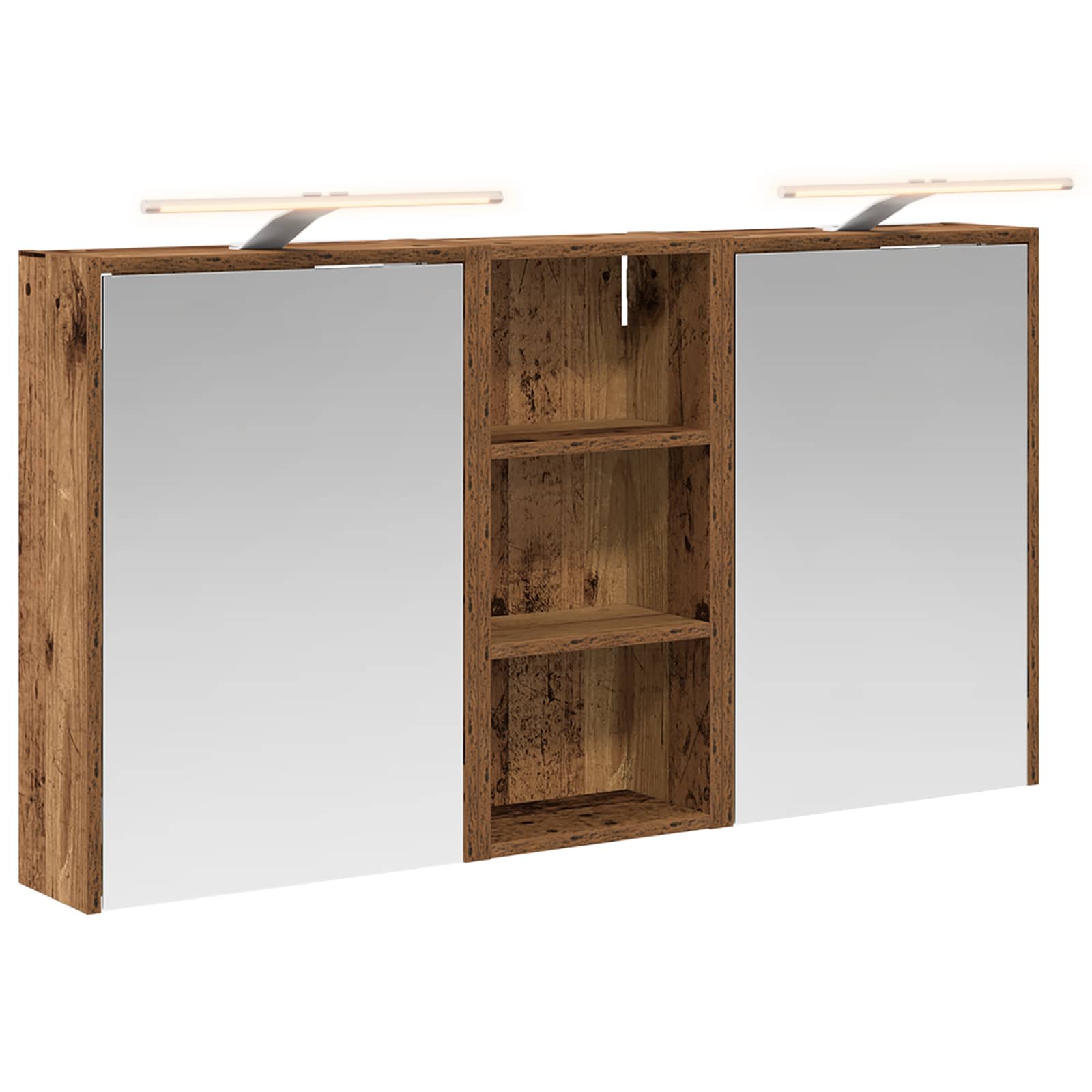 Set ormarića za kupaonicu 3 pcs 116 x 16 x 62,5 cm