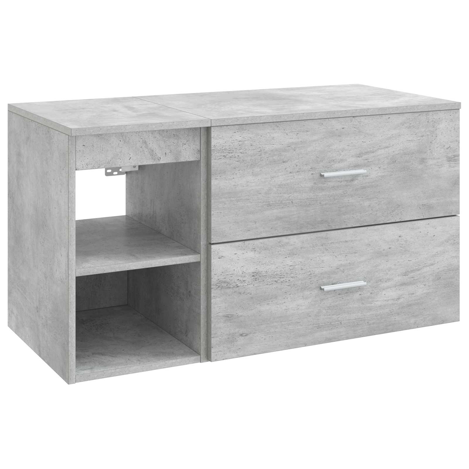 Set namještaja za kupaonicu 2 pcs Betonska siva