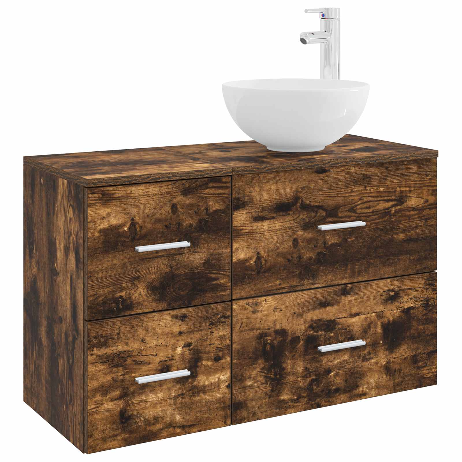 Set namještaja za kupaonicu 2 pcs Dimljeni hrast