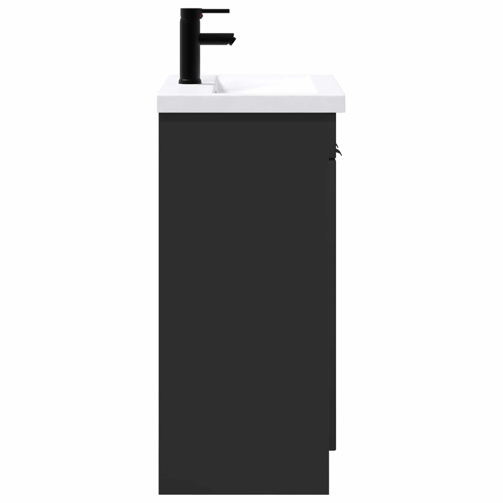 Set namještaja za kupaonicu Crna 56 x 37,5 x 81 cm