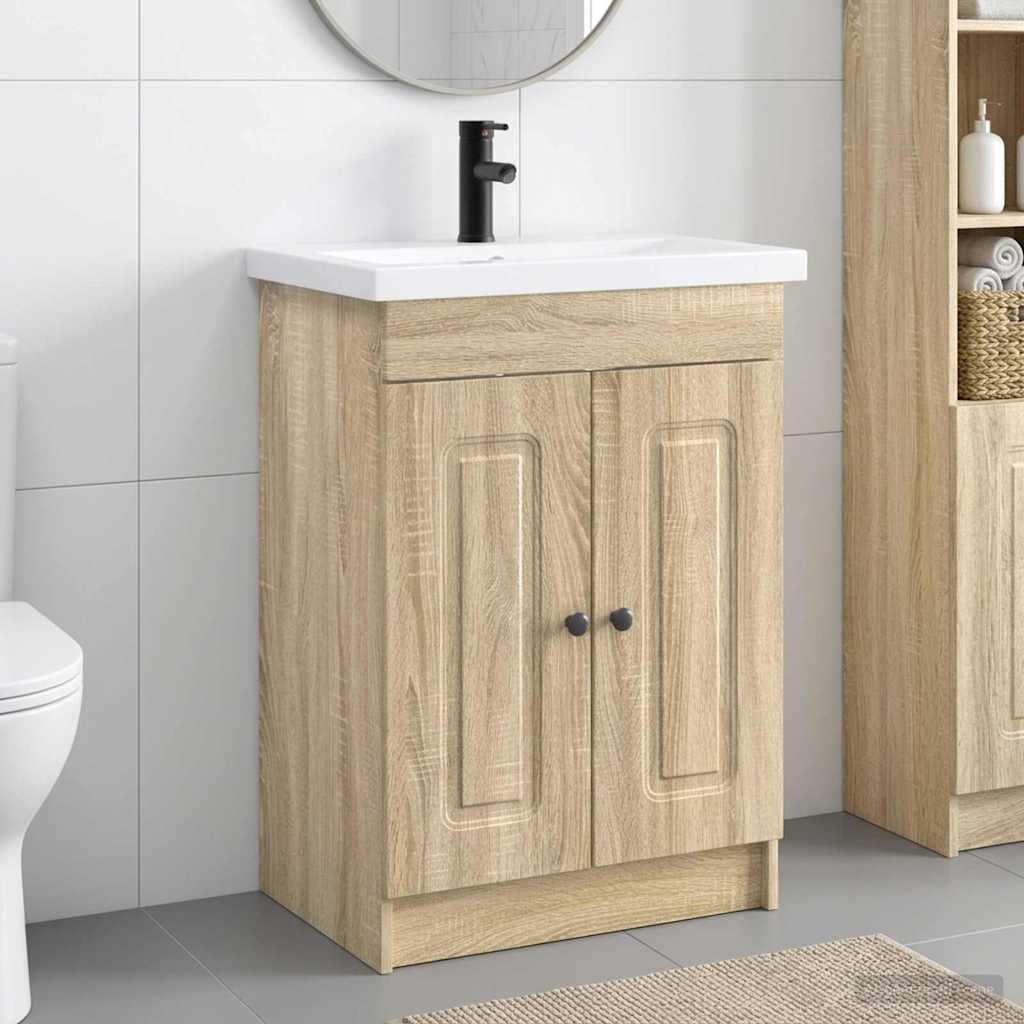 Set namještaja za kupaonicu Hrast sonoma 78,5 x 37,5 x 81 cm
