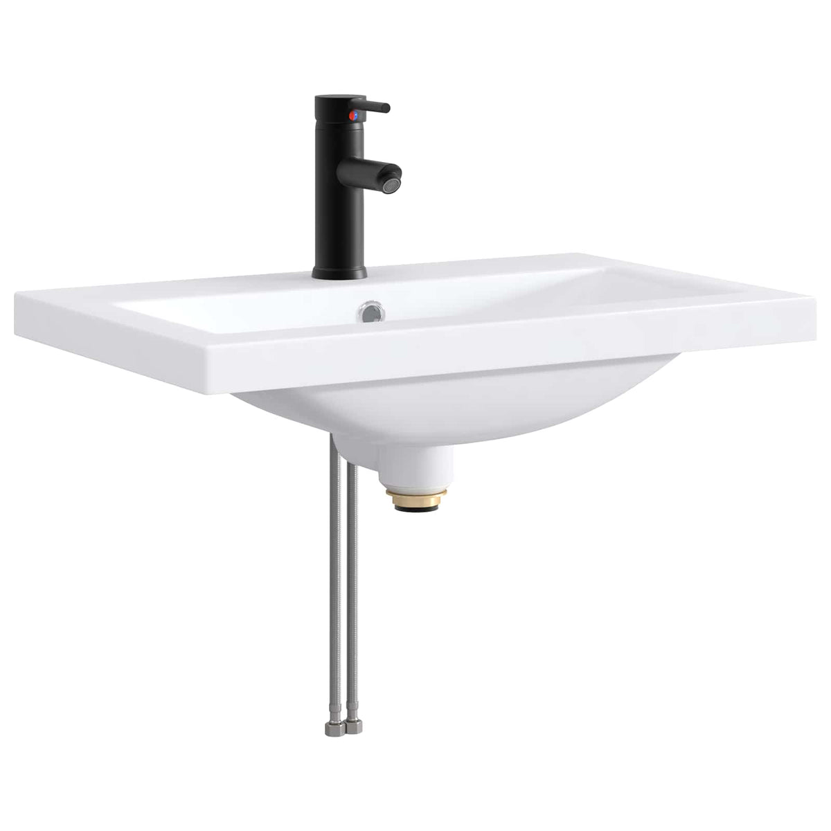 Set namještaja za kupaonicu Betonska siva 78,5 x 37,5 x 81 cm