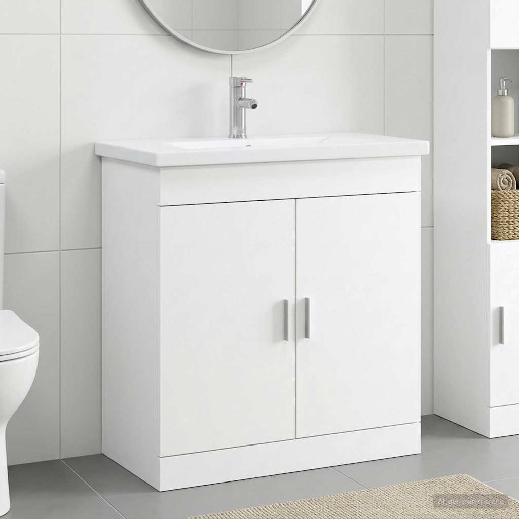 Set namještaja za kupaonicu Bijela 81 x 40 x 84,5 cm
