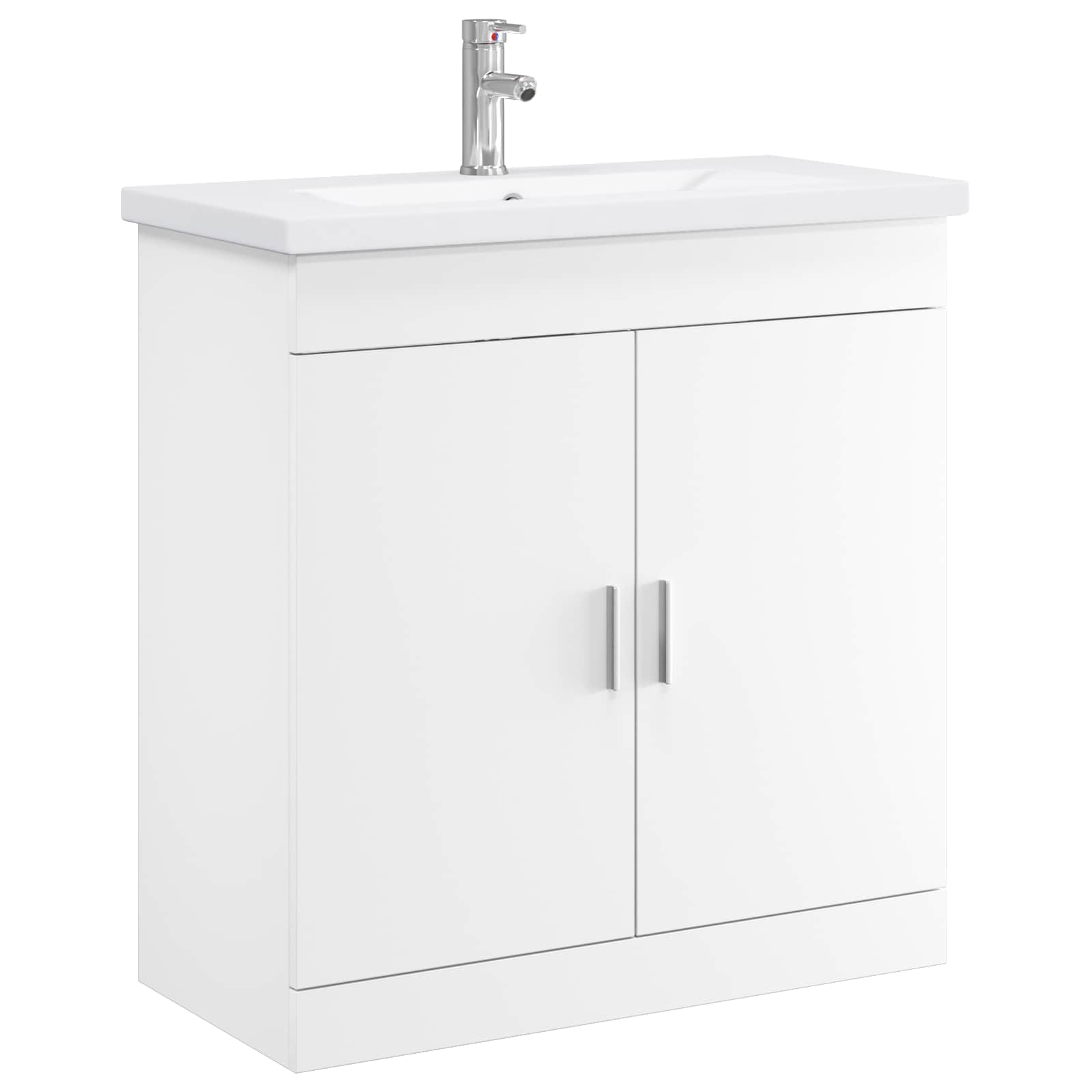 Set namještaja za kupaonicu Bijela 81 x 40 x 84,5 cm