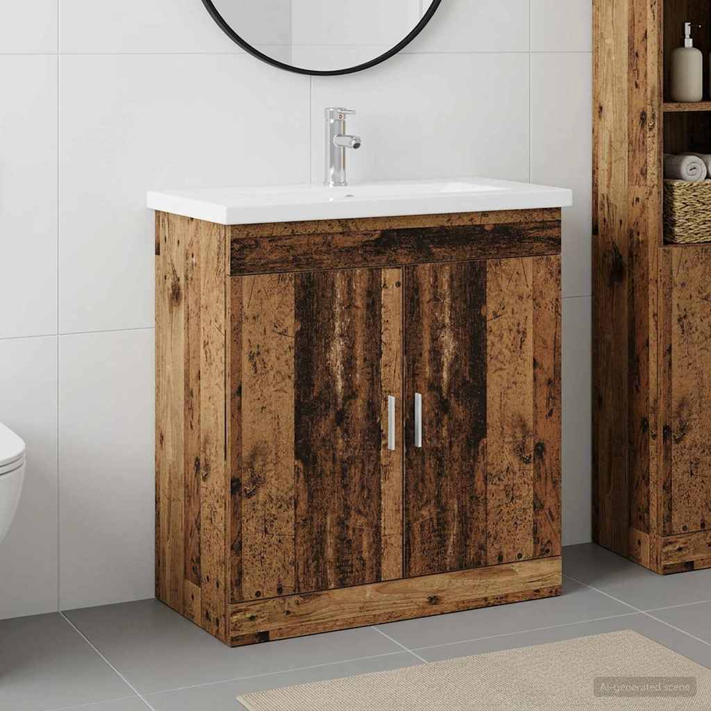 Set namještaja za kupaonicu Staro drvo 81 x 40 x 84,5 cm