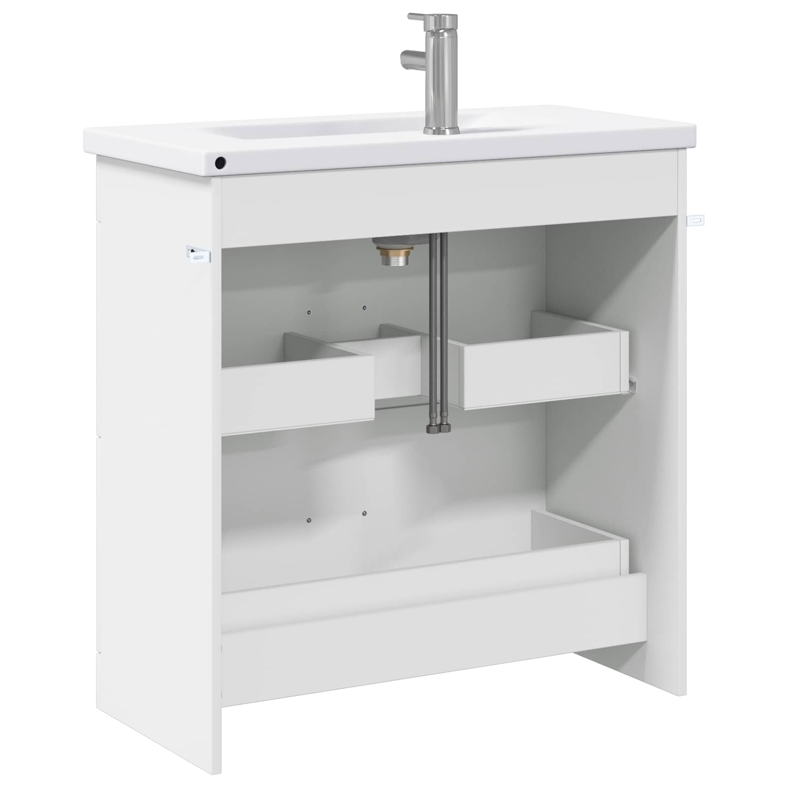 Set namještaja za kupaonicu Bijela 81 x 40 x 84,5 cm