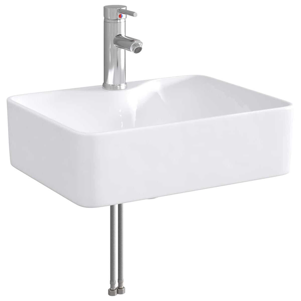 Set namještaja za kupaonicu Siva Sonoma Konstruirano drvo 62.5 x 44.5 x 50 cm