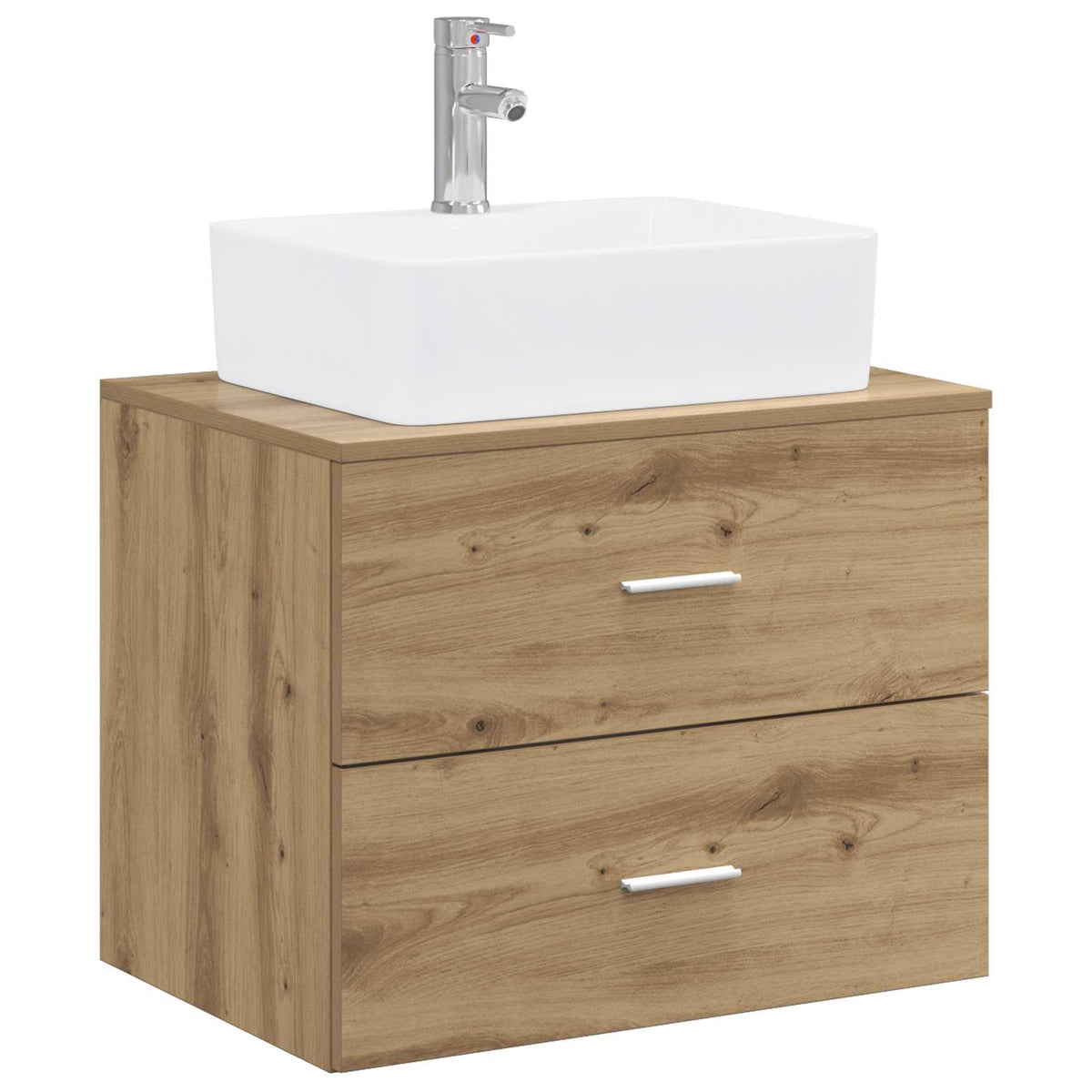 Set namještaja za kupaonicu Hrast artisan Konstruirano drvo Smeđa 62.5 x 44.5 x 50 cm