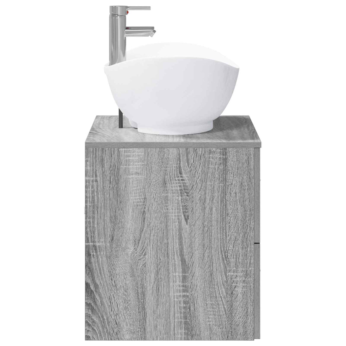 Set namještaja za kupaonicu Siva Sonoma Konstruirano drvo 62.5 x 44.5 x 50 cm