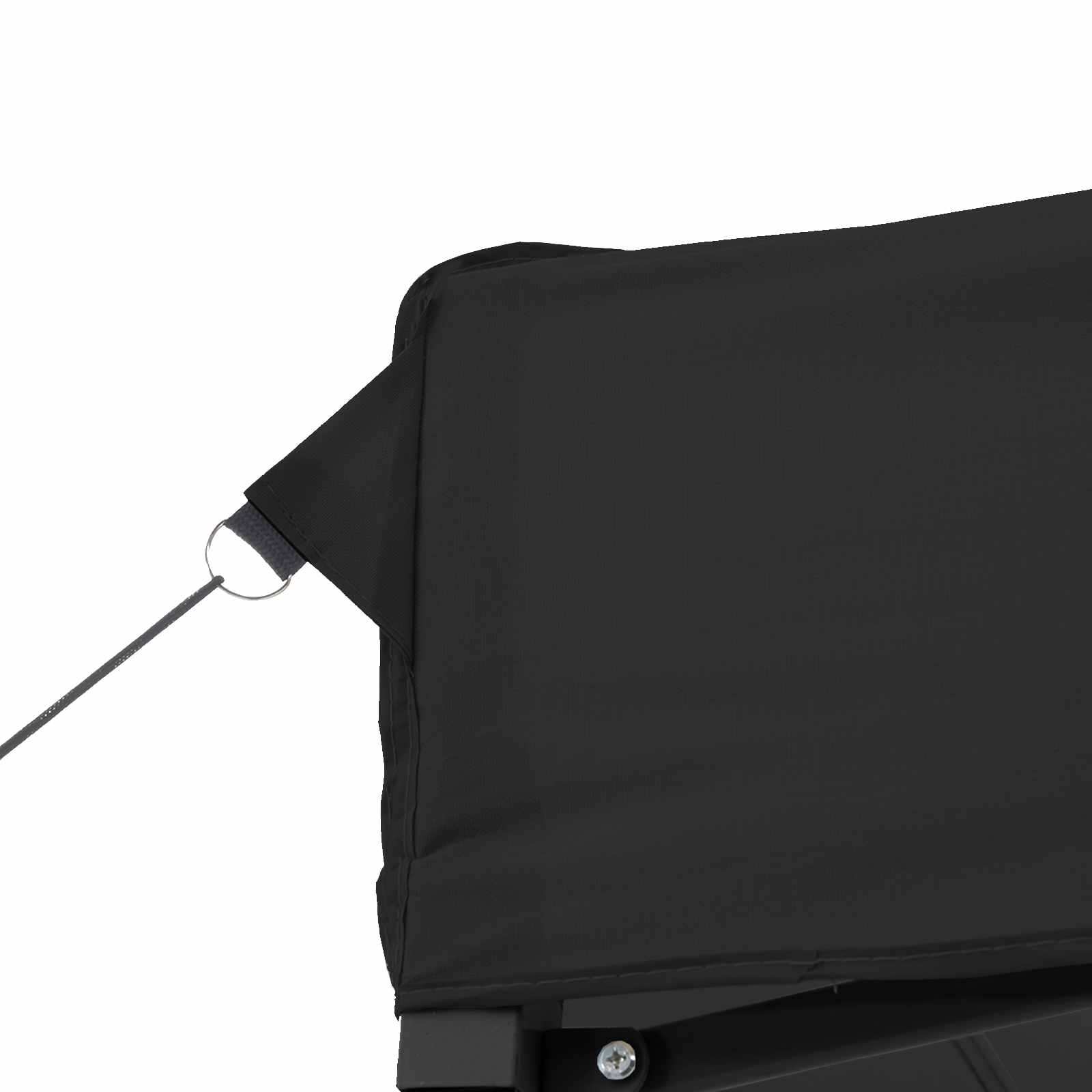 Šator za zabave Crna 292 x 580 x 315 cm Oxford tkanina