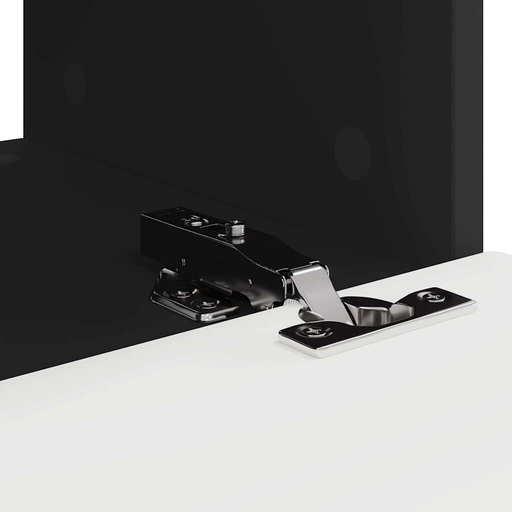 TV zidni ormar 2 pcs Crna 39 x 31 x 29,5 cm Konstruirano drvo