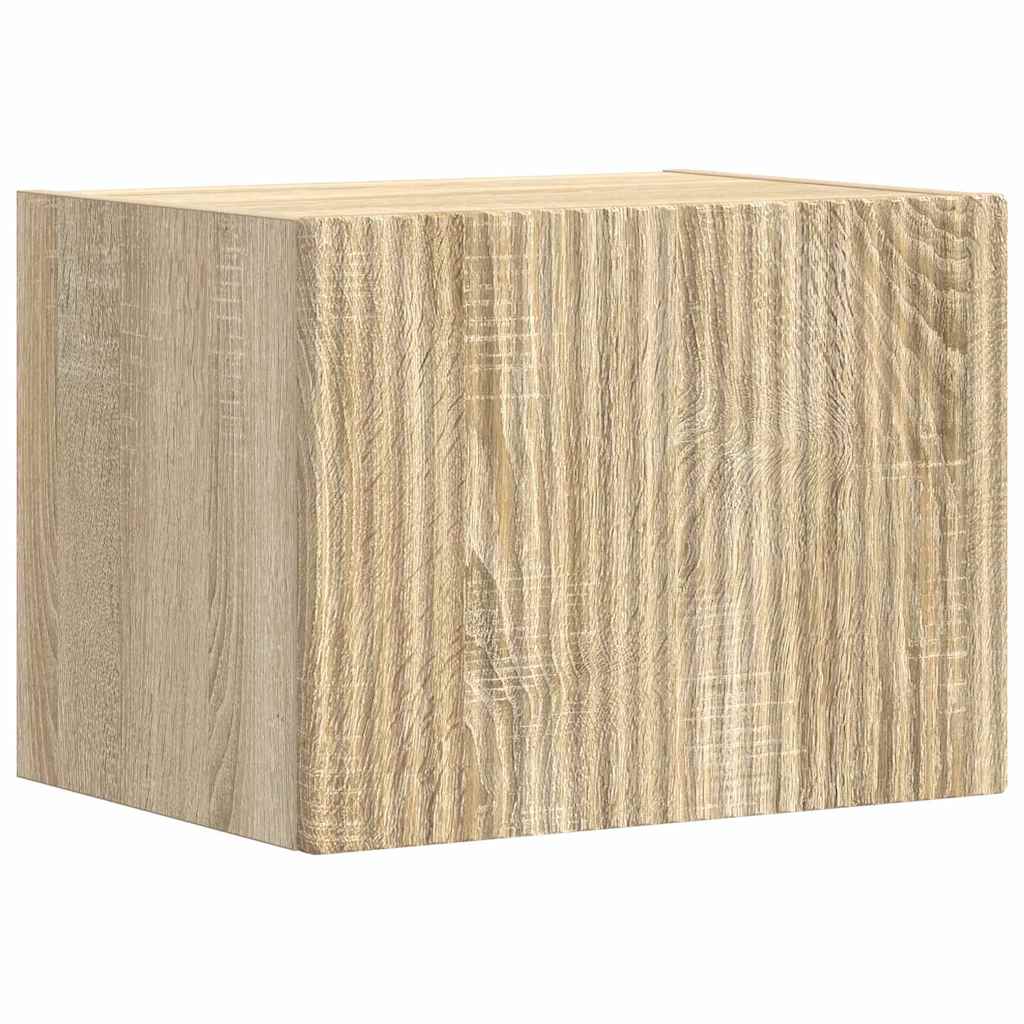 TV zidni ormar 2 pcs Sonoma 39 x 31 x 29,5 cm Konstruirano drvo