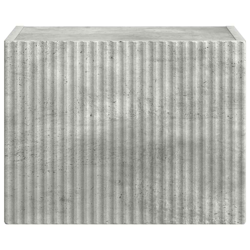 TV zidni ormar Zidne Beton 39 x 31 x 29,5 cm Konstruirano drvo
