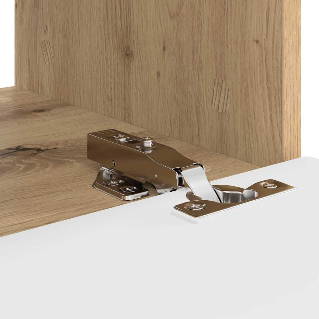 TV zidni ormar 2 pcs Umjetnička hrastovina 39 x 31 x 29,5 cm