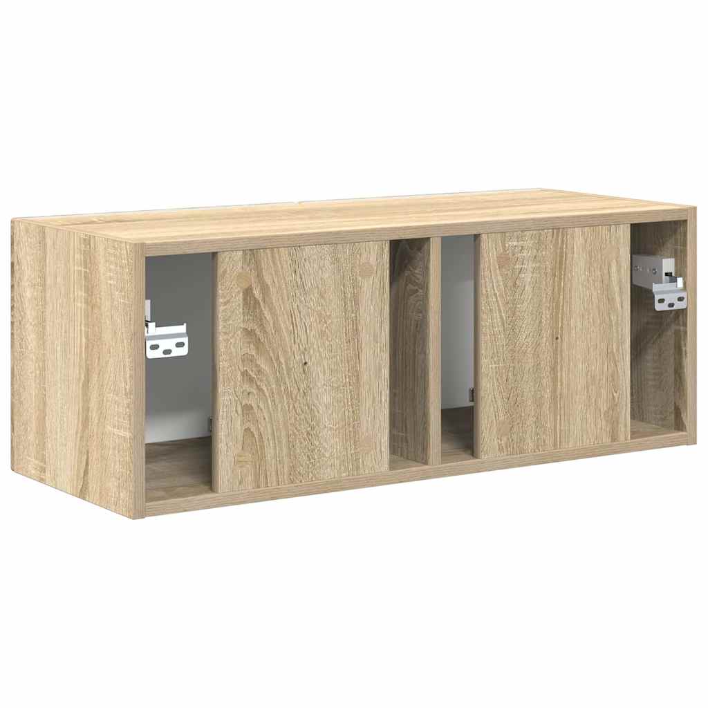 TV zidni ormar Sonoma 78,5 x 31 x 29,5 cm Konstruirano drvo