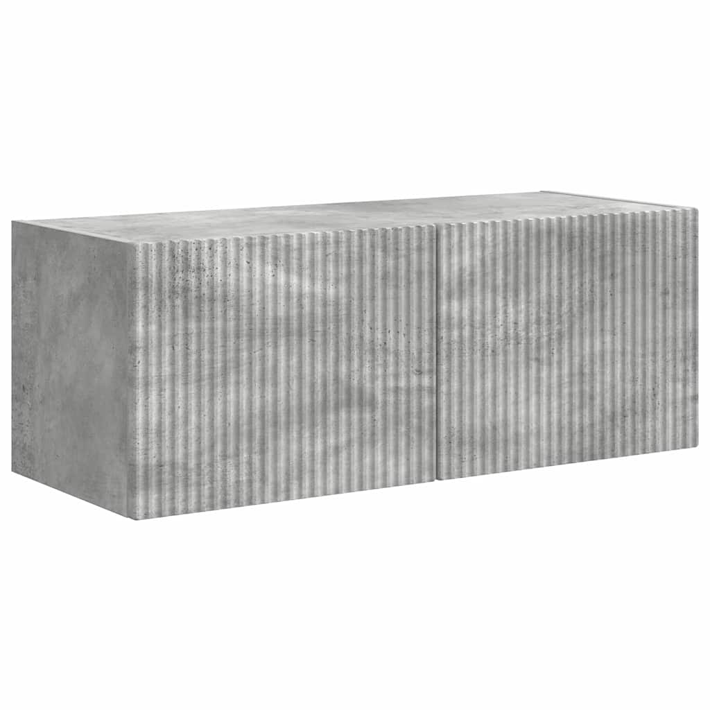 TV zidni ormar Beton 78,5 x 31 x 29,5 cm Konstruirano drvo