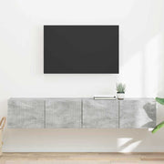 TV zidni ormar Zidne 2 pcs Beton 78,5 x 31 x 29,5 cm