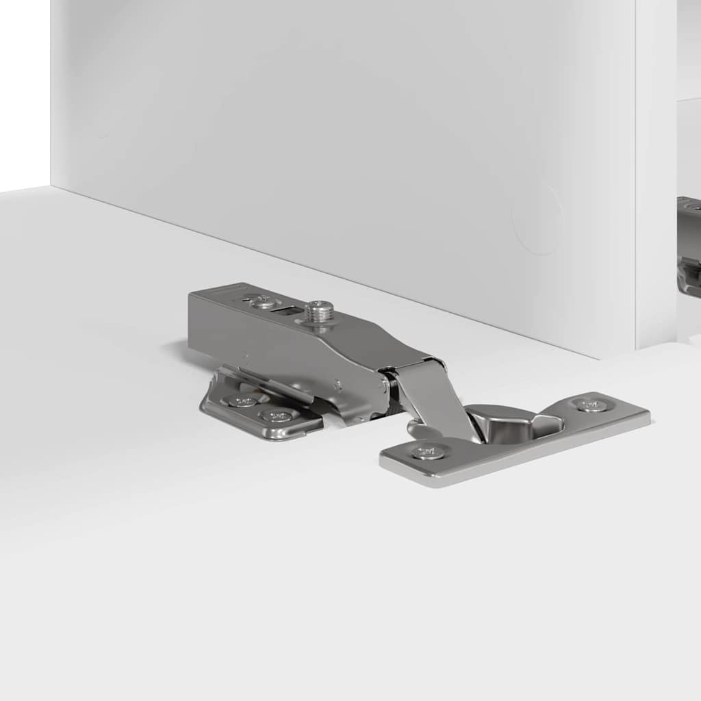 TV zidni ormar 2 pcs Bijelo 98 x 31 x 29,5 cm Konstruirano drvo
