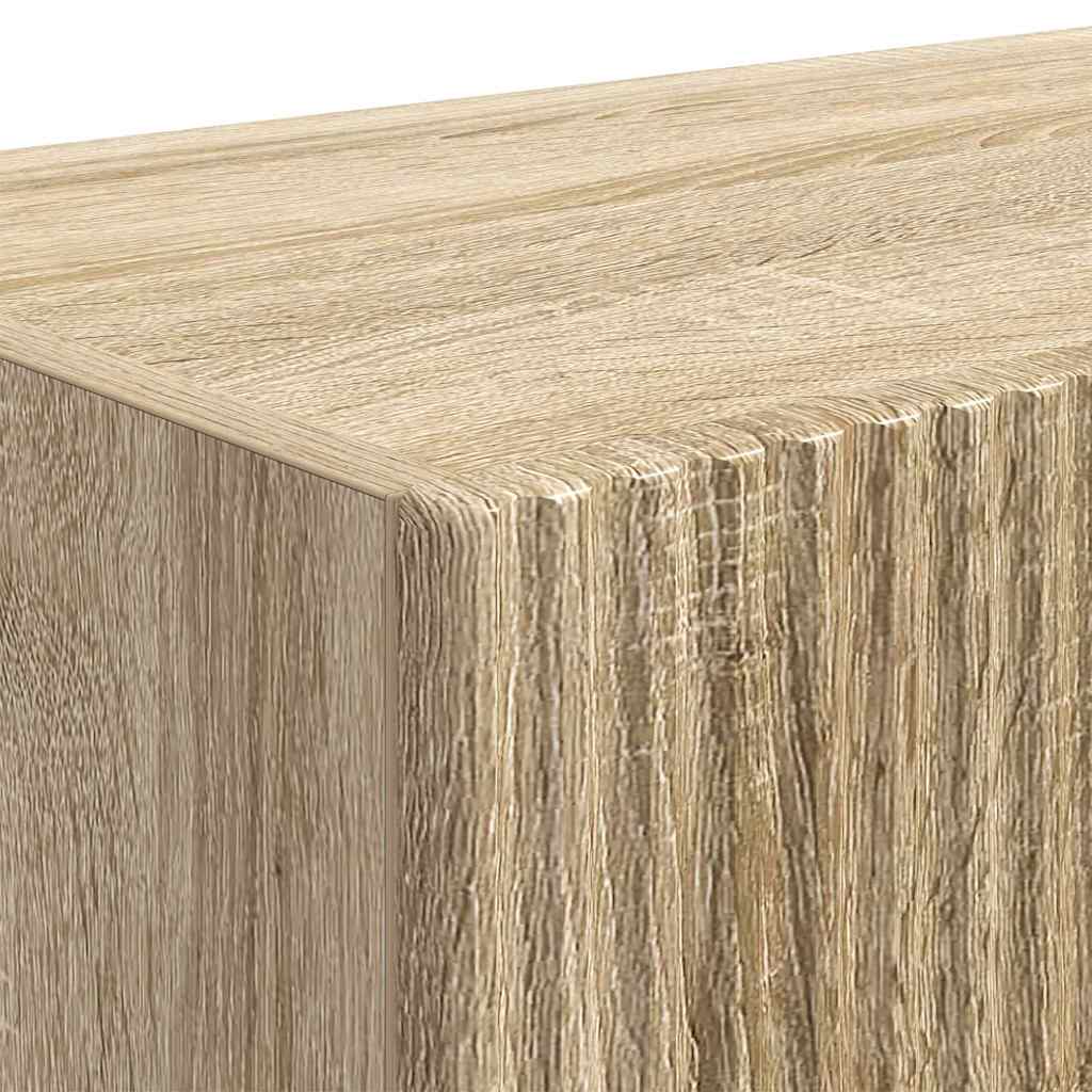 TV zidni ormar 2 pcs Sonoma 98 x 31 x 29,5 cm Konstruirano drvo