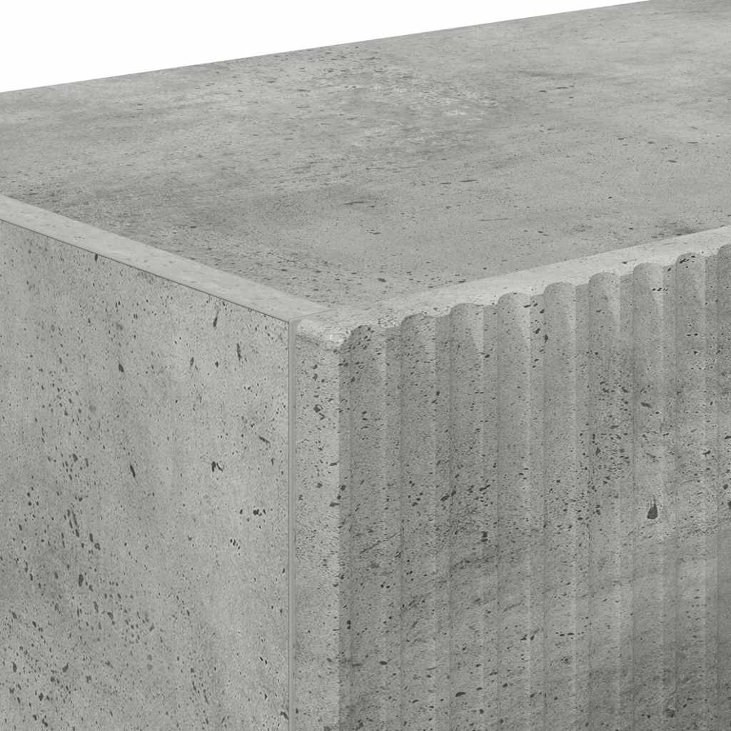 TV zidni ormar Zidne Beton 98 x 31 x 29,5 cm Konstruirano drvo