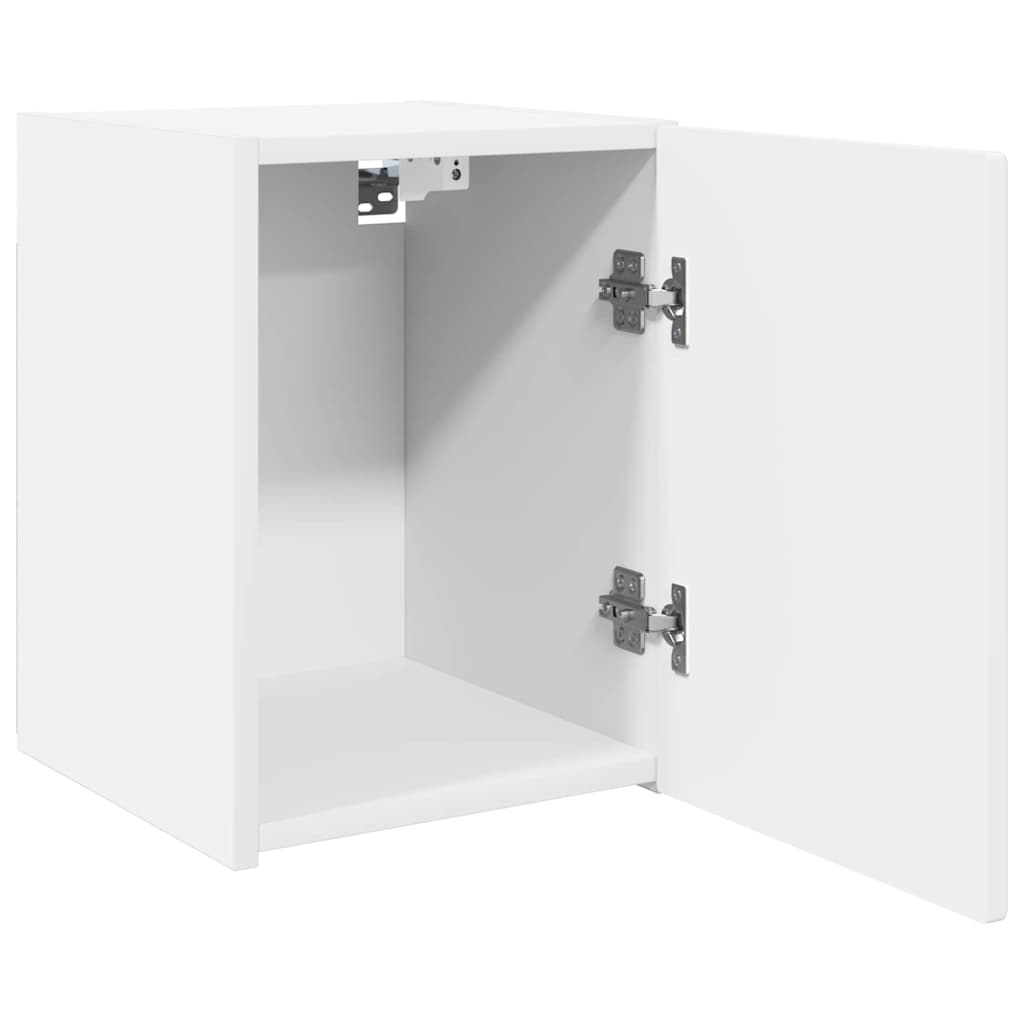 TV zidni ormar Zidne Bijelo 30 x 31 x 40 cm Konstruirano drvo