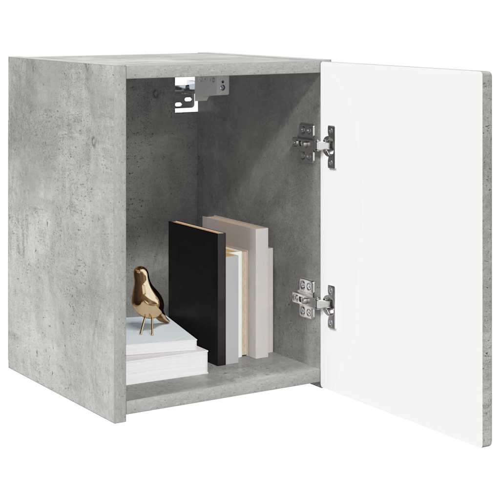 TV zidni ormar 2 pcs Beton 30 x 31 x 40 cm Konstruirano drvo